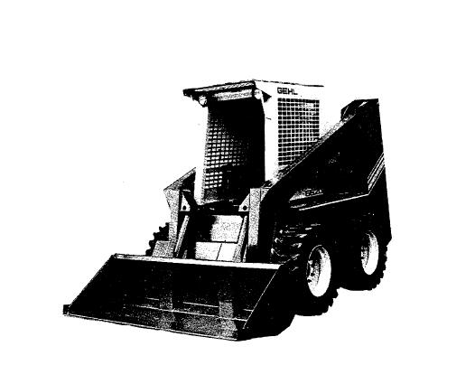 GEHL SL6620 SKID-STEER LOADER PARTS CATALOGUE MANUAL - PDF FILE