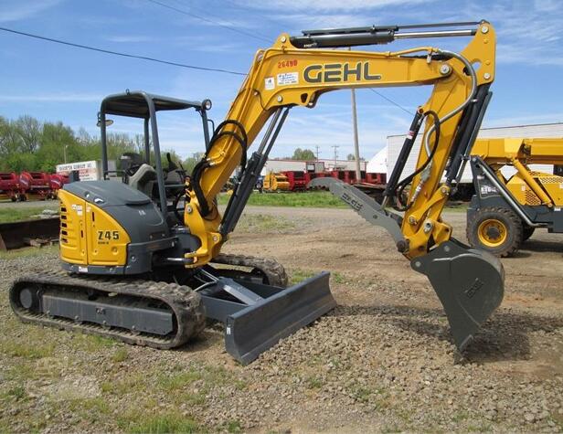 GEHL Z45, 450Z COMPACT EXCAVATOR SERVICE REPAIR MANUAL - PDF FILE
