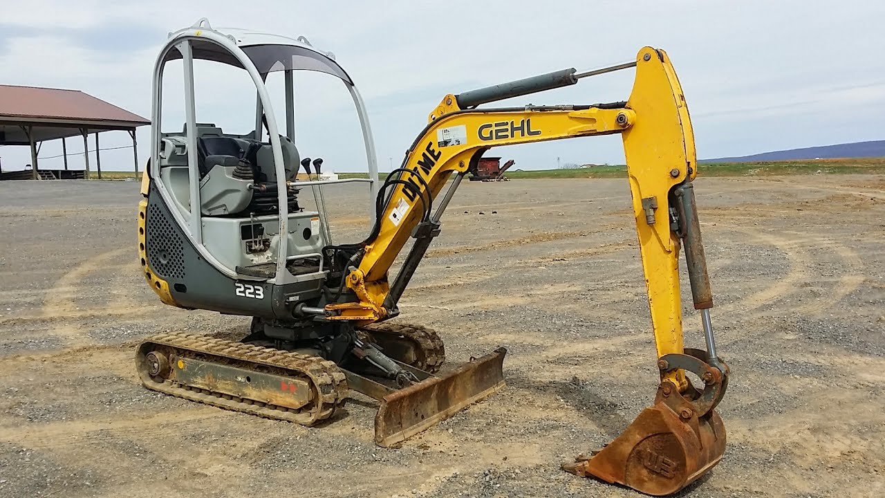 223 Gehl Mini Compact Excavator Parts Manual PDF Download | Complete Parts Catalog