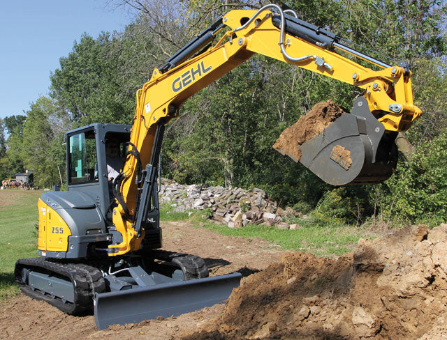 Gehl Compact Excavator M08 & 80M Service Repair Manual 50940518 (09.2017)