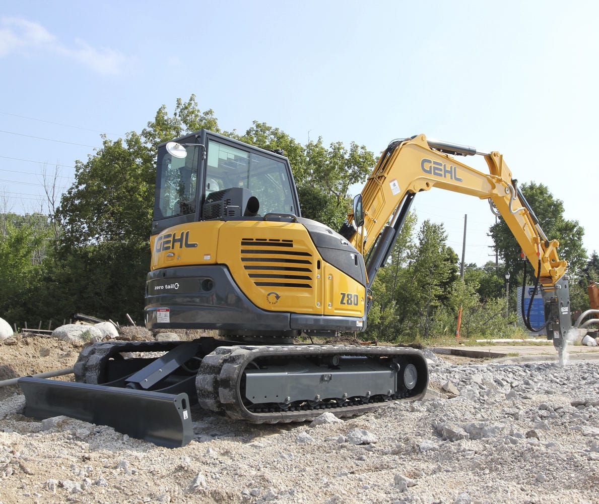 Gehl Compact Excavator Z80, 800Z Service Repair Manual 50940321 02.2015