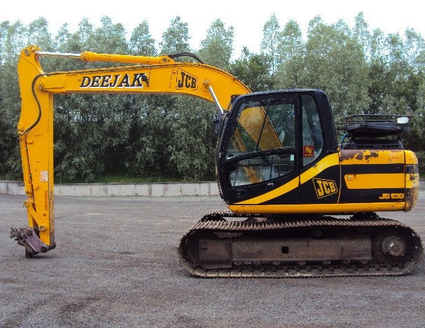 JCB JS110, JS130 & JS150LC Tracked Excavator Workshop Service Repair Manual