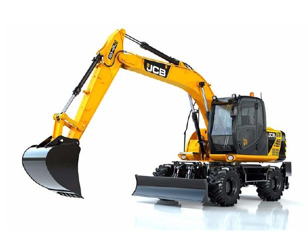 JCB JS145W, JS165W Wheeled Excavator Workshop Service Repair Manual