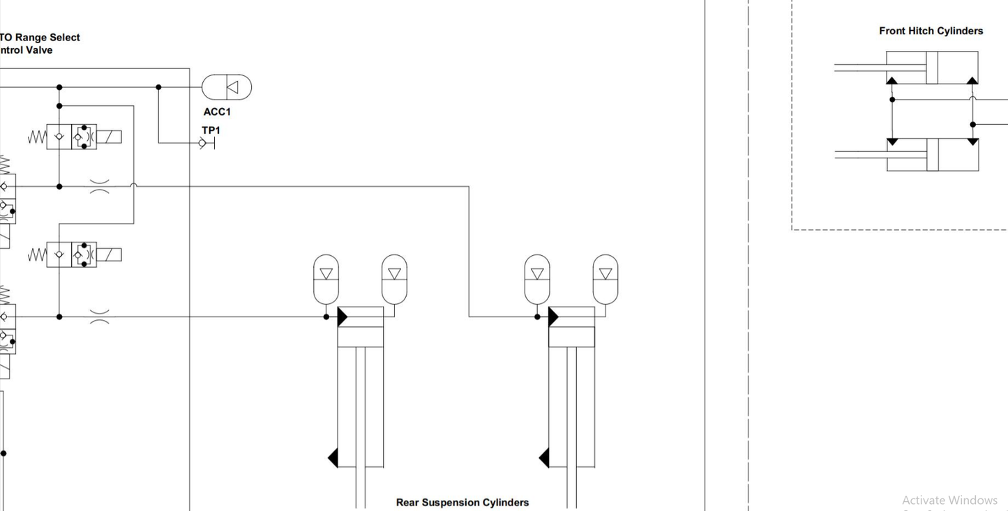 JCB Fastrac 8290-4 T4F Tractor (2016-2019) Electrical & Hydraulic Diagram Manual PDF