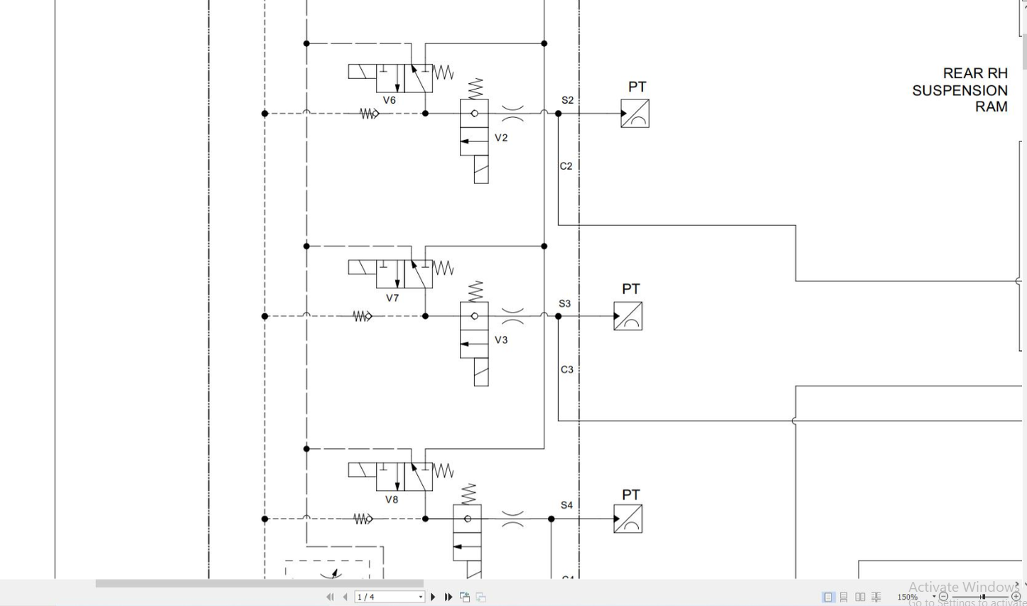 JCB Fastrac 8290-5 STV 2020 Tractor Electrical & Hydraulic Diagram Manual PDF Download