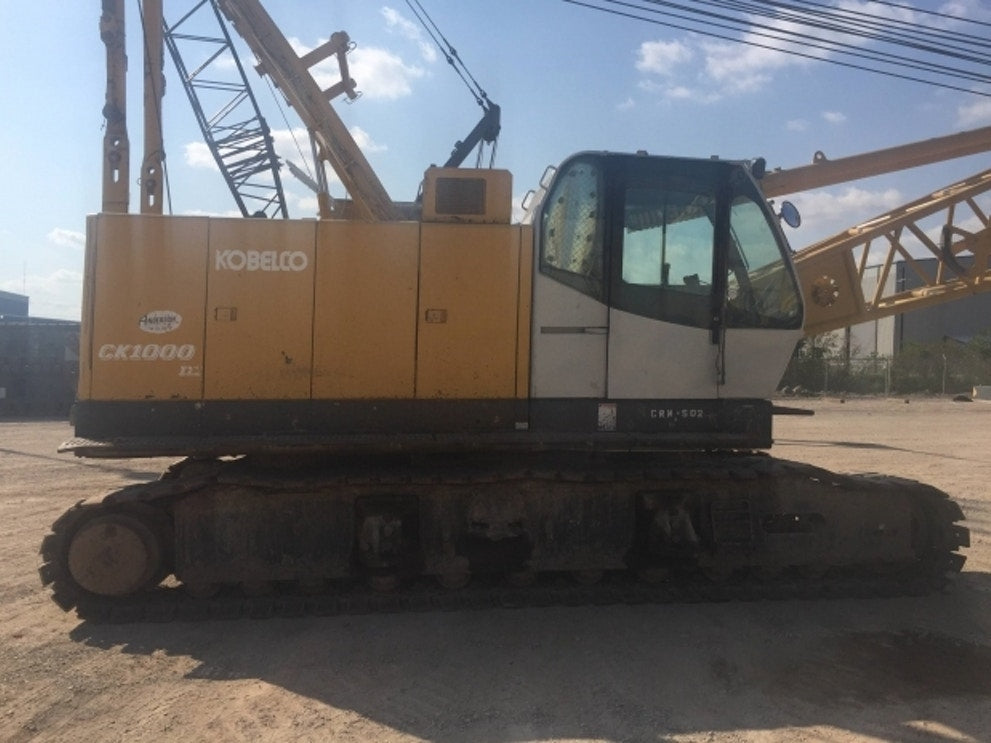 Kobelco CK1000-2F CKE900-1F Crawler Crane Service Repair Manual PDF Download (S5GH00002ZE04)