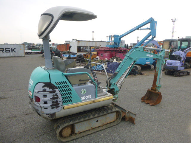 Kobelco SK015 Compact Excavator Parts Catalog Manual PDF – ASN PU02001