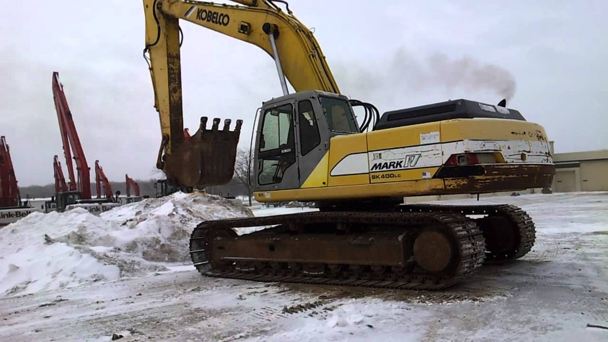 Kobelco SK400 IV & SK400LC IV Excavator Shop Service & Repair Manual PDF