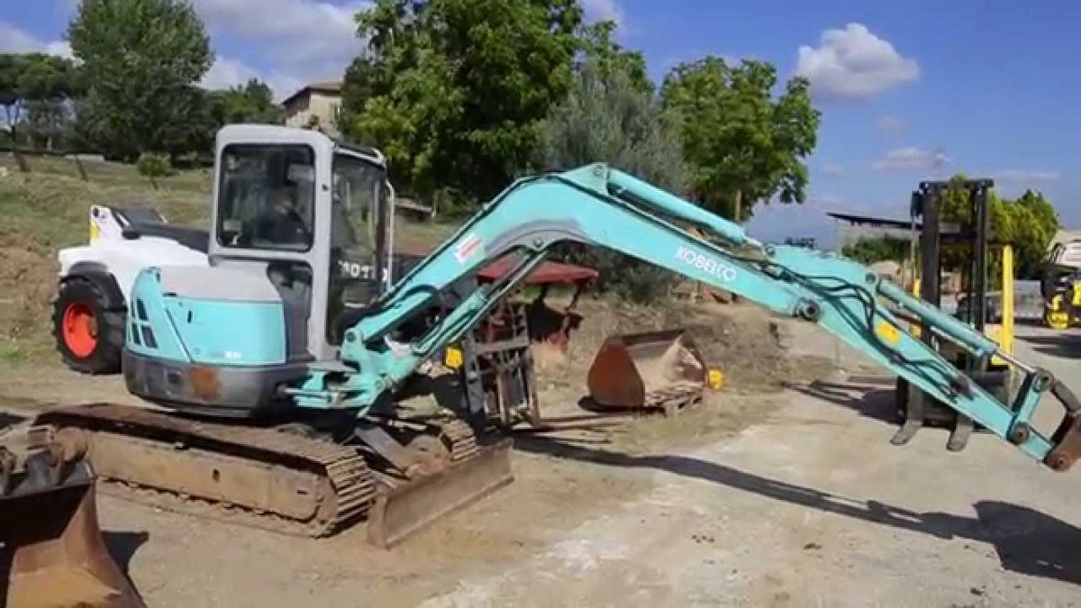 Kobelco SK45SR-2 Compact Excavator Parts Catalog Manual PDF – ASN PJ02-00101