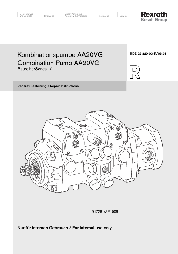 Mustang AA20VG (917261) Repair Manual PDF | Complete Service Guide