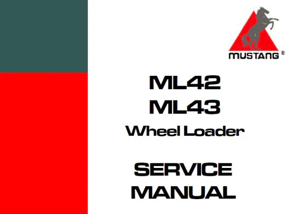 Mustang ML42 Parts Catalog Manual 909890B Download PDF