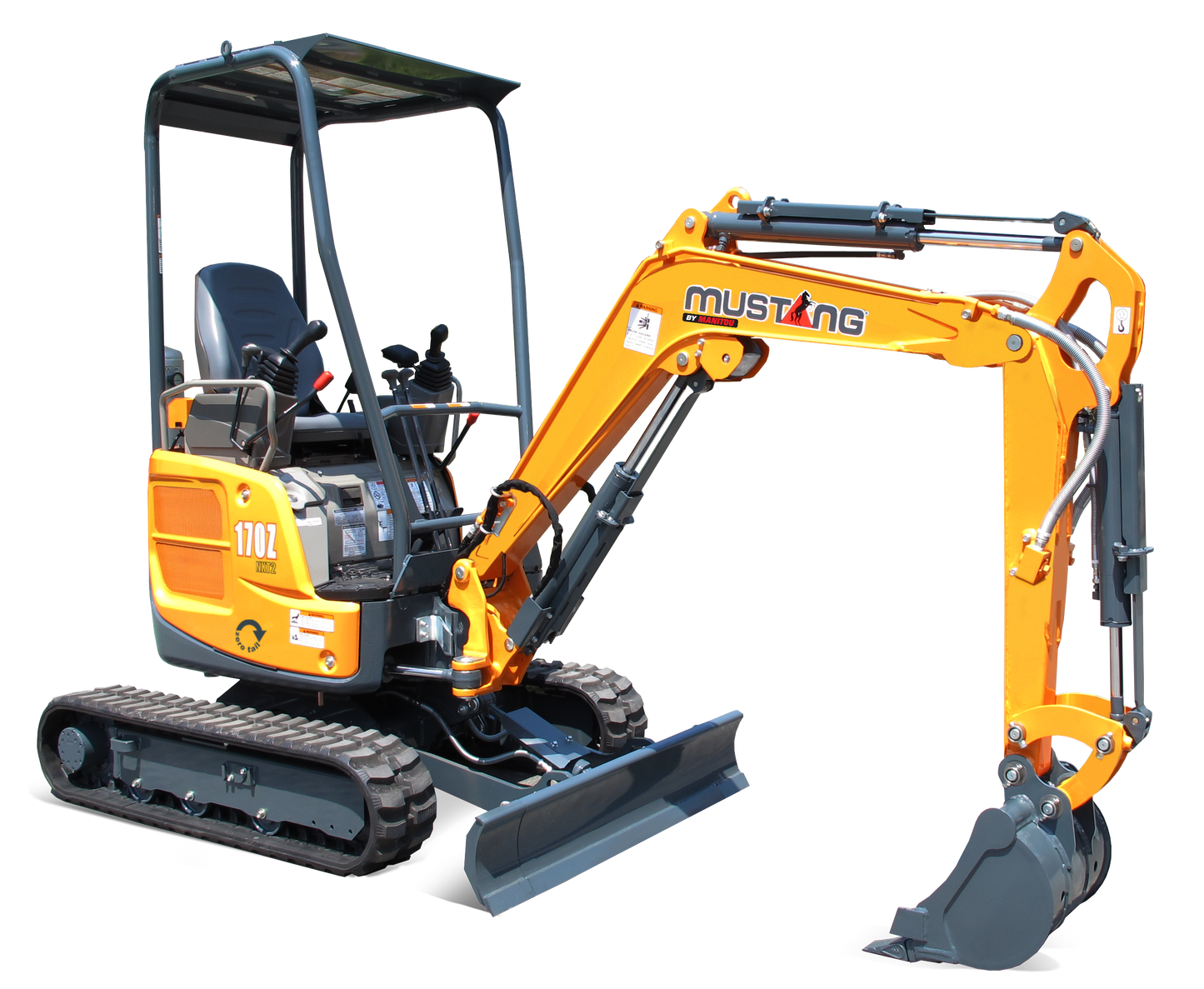 Mustang Compact Excavator Z17 GEN2, 170Z NXT2 SN 00701 & Up Service Manual PDF – 50940307A (03.2015)