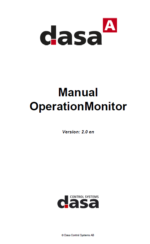TIGERCAT DASA D5 HC570 HARVESTING HEAD OPERATIONMONITOR MANUAL (5700101-5701000)