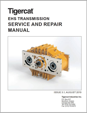 Tigercat Transmission Service and Repair