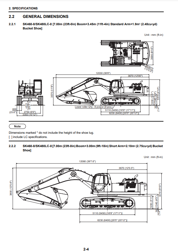 Kobelco SK460-8 & SK480-6 Excavator Shop Service & Repair Manual PDF
