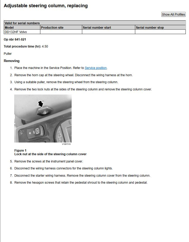 Volvo Drum Compactor DD132HF Service Repair Manual PDF