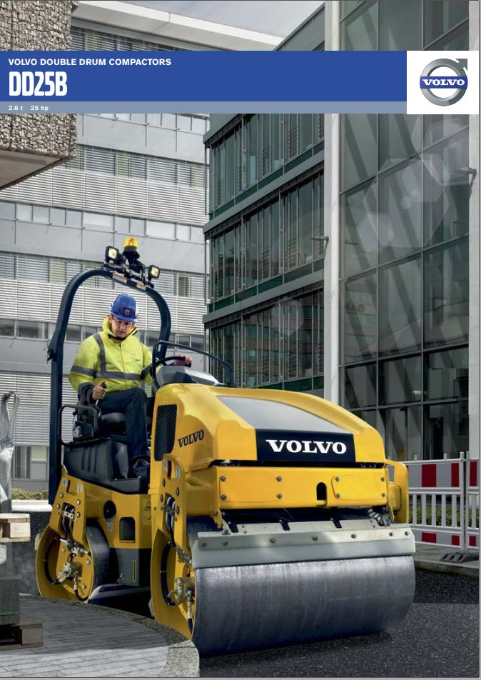 Volvo Drum Compactor DD29 Parts Manual and Wiring Diagram Manual PDF