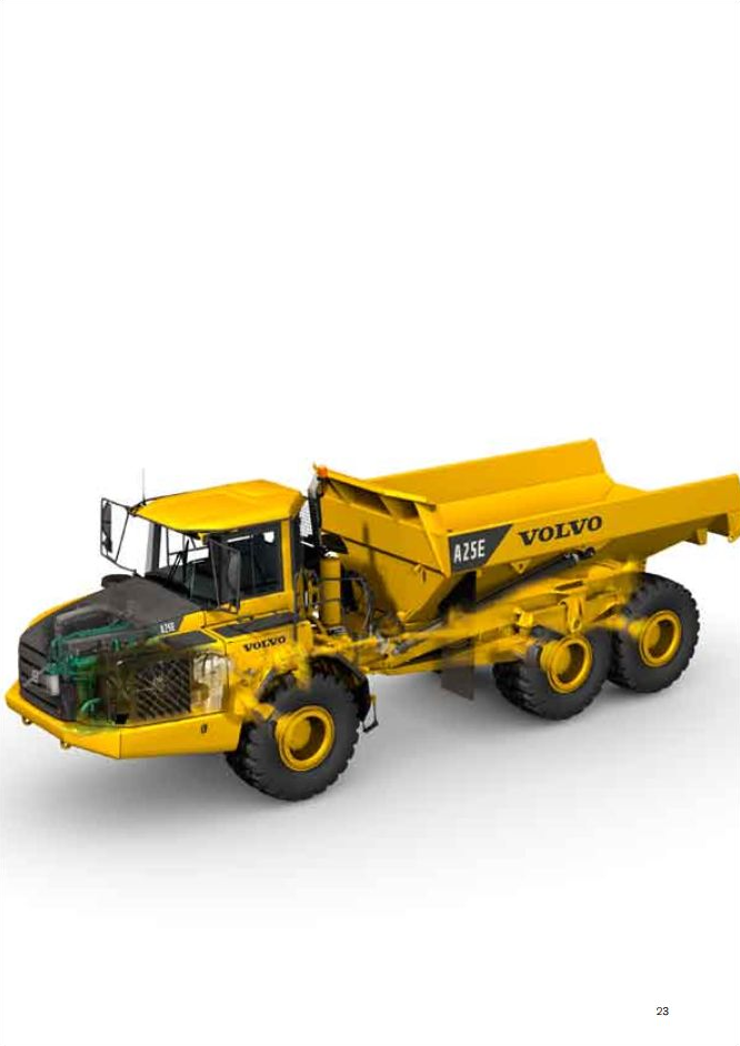 Volvo Dump Truck A25E Service Repair Manual PDF
