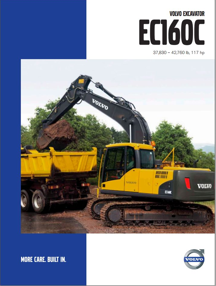 Volvo Excavator EC160C L Service Repair Manual PDF