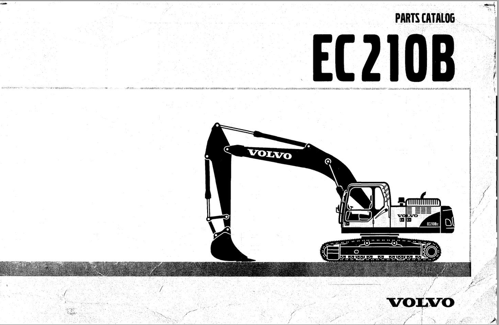 Volvo Excavator EC210B Parts Catalog Manual 7414356141CST PDF