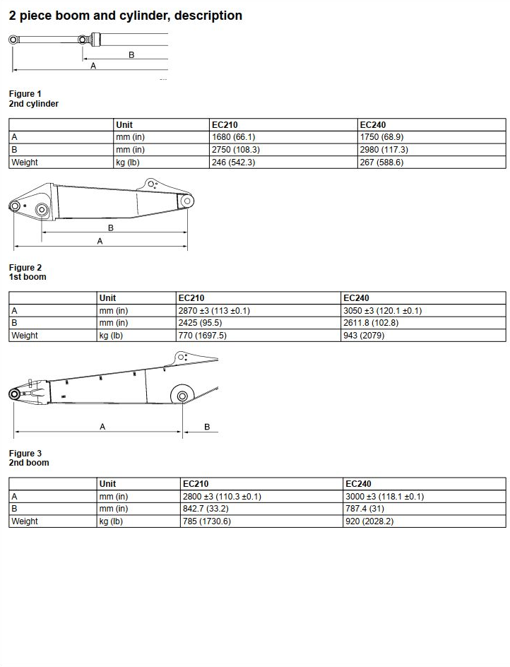 Volvo Excavator EC240 LR Service Repair Manual PDF