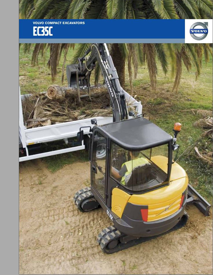 Volvo Excavator EC35C Service Repair Manual PDF