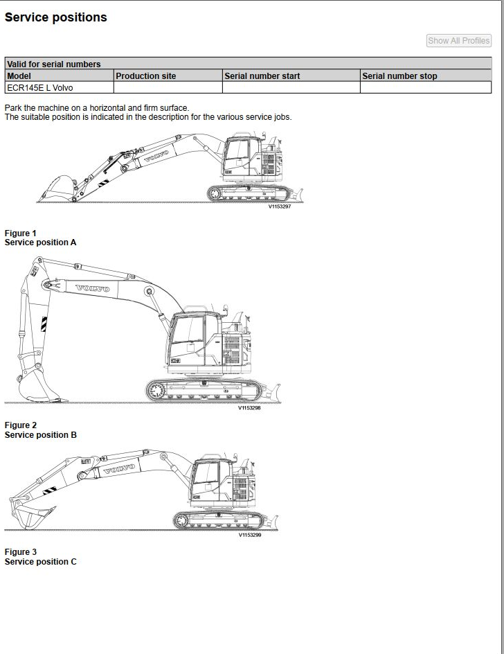 Volvo Excavator ECR145E L Service Repair Manual PDF