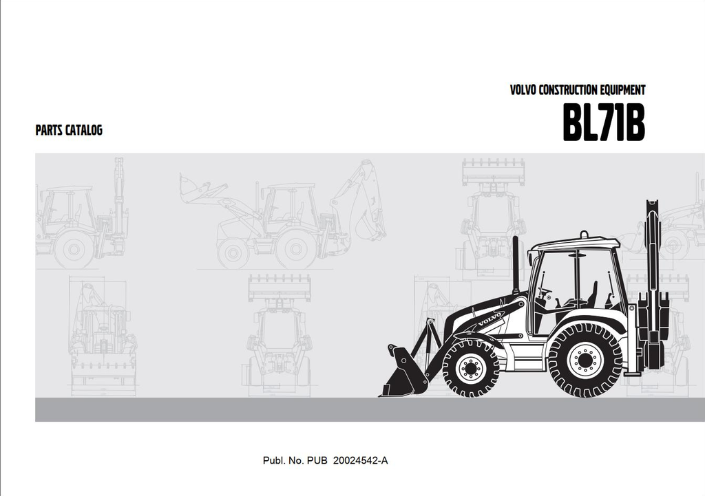 Volvo Loader BL71B Parts Catalog