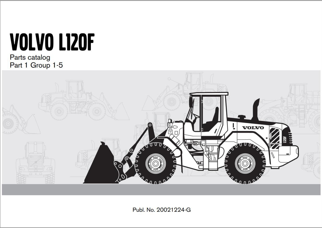 Volvo Loader L120F Parts Catalog