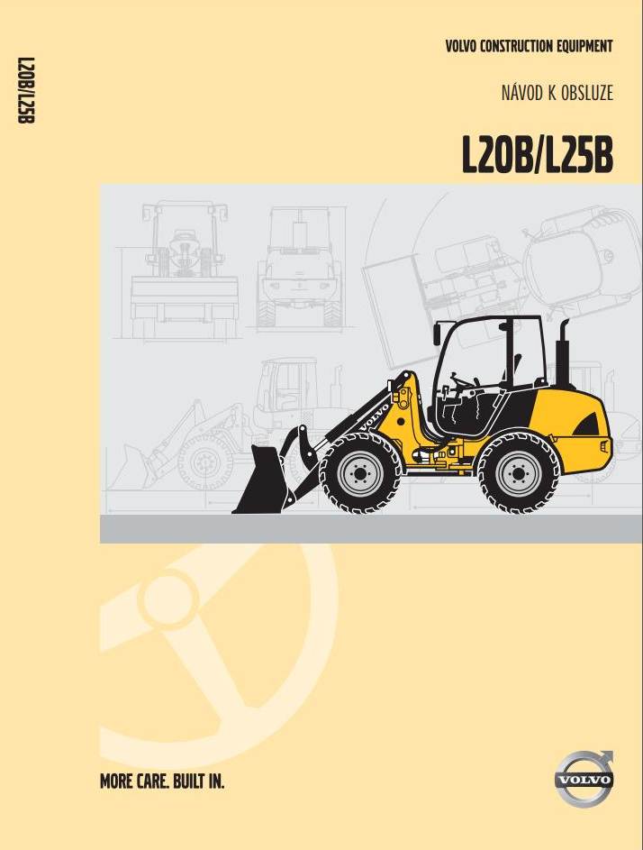 Volvo Loader L20B L25B Operator