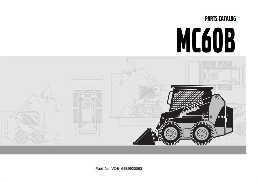 Volvo Loader MC60B Parts Catalog