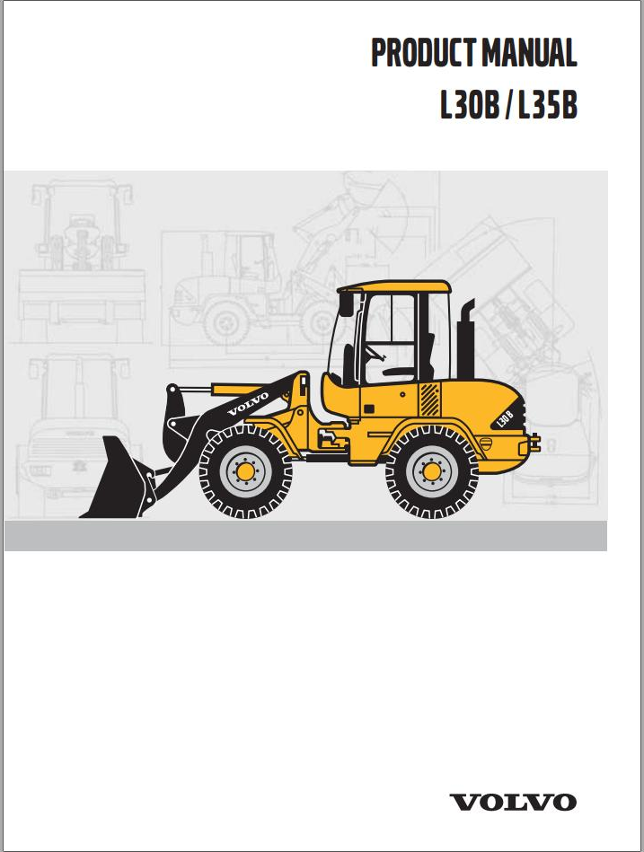 Volvo Wheel Loader L30B Service and Repair Manual PDF