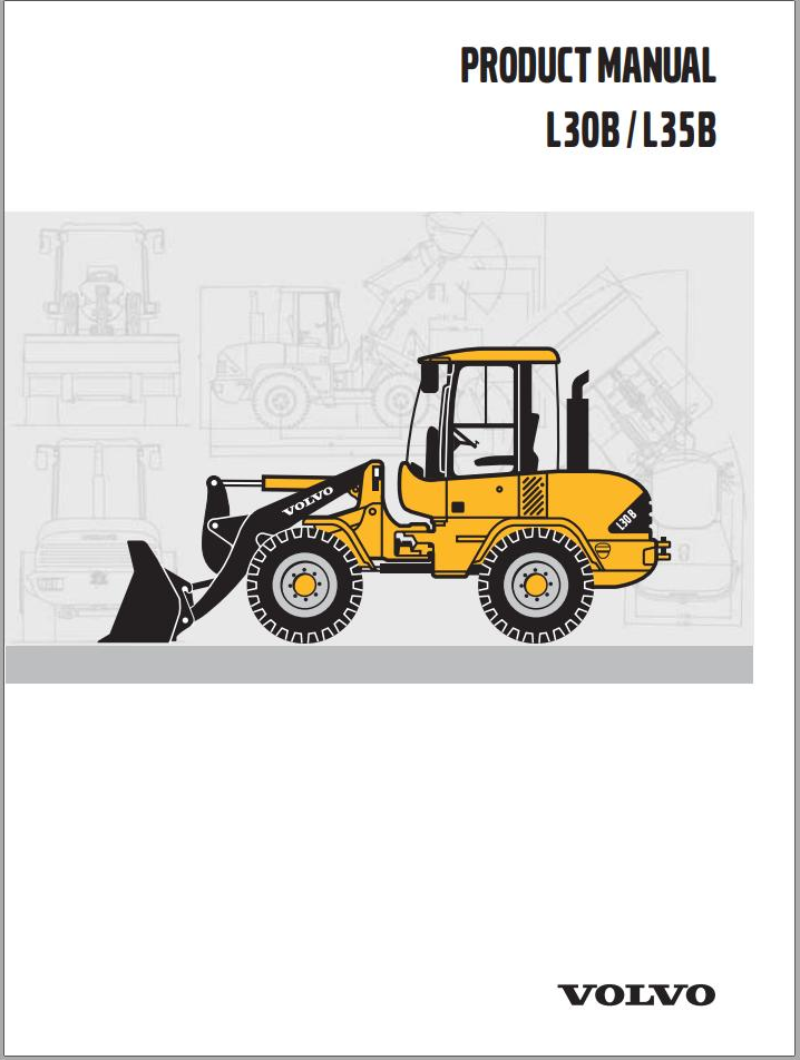 Volvo Wheel Loader L35B Service and Repair Manual PDF