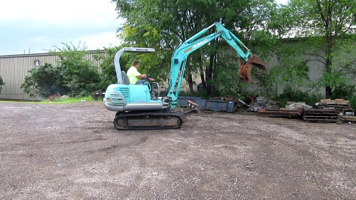 Kobelco SK035-2 Compact Excavator Parts Catalog Manual PDF – ASN PX02101