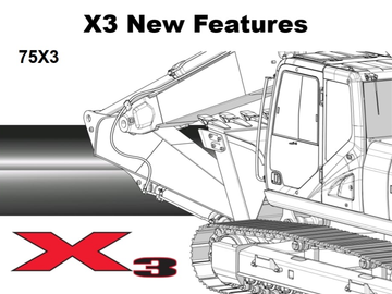 Case Excavator CX75, CX80C Service Training