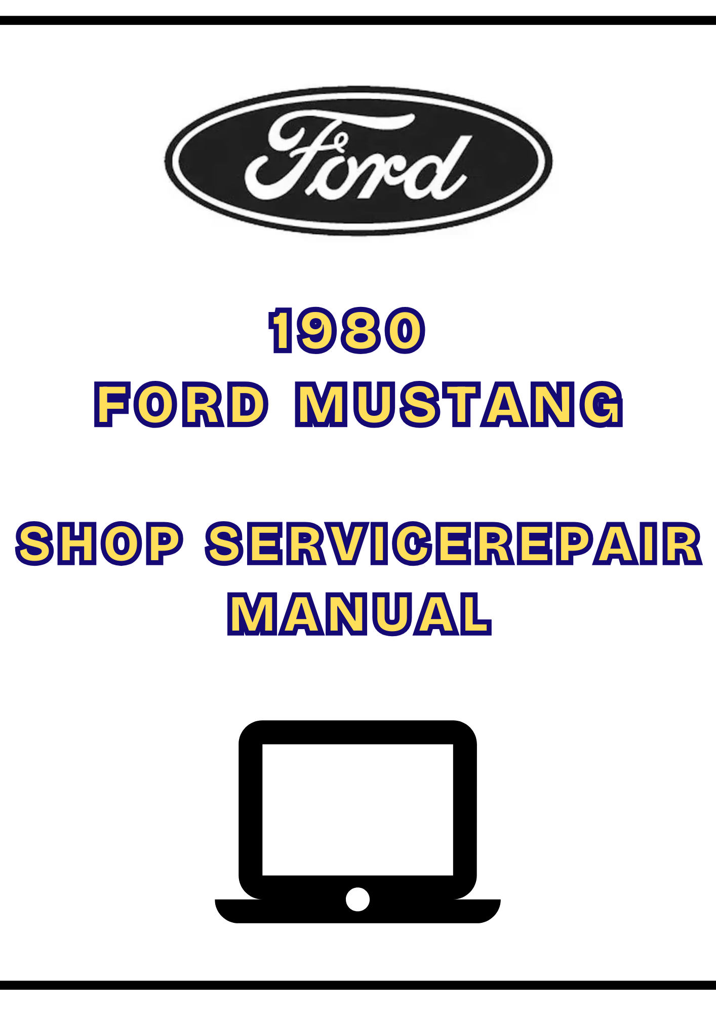 1980 Ford Mustang Shop Service Repair Manual PDF Download