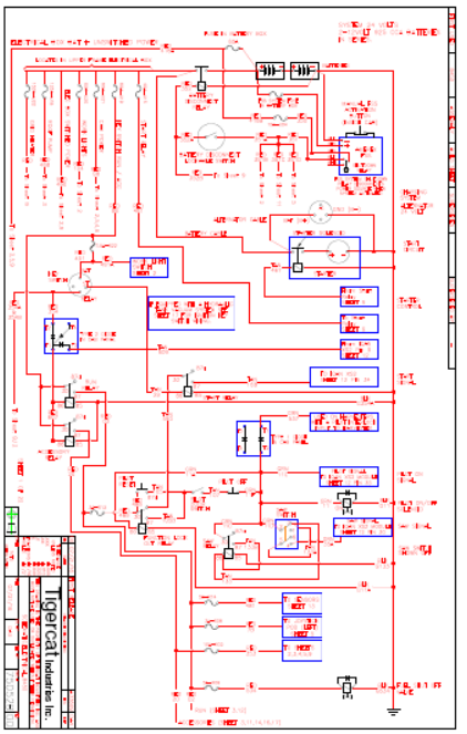Tigercat L845D Feller Buncher Electrical Schematic Manual (84522501-84523000, 845x2601-845x3000)