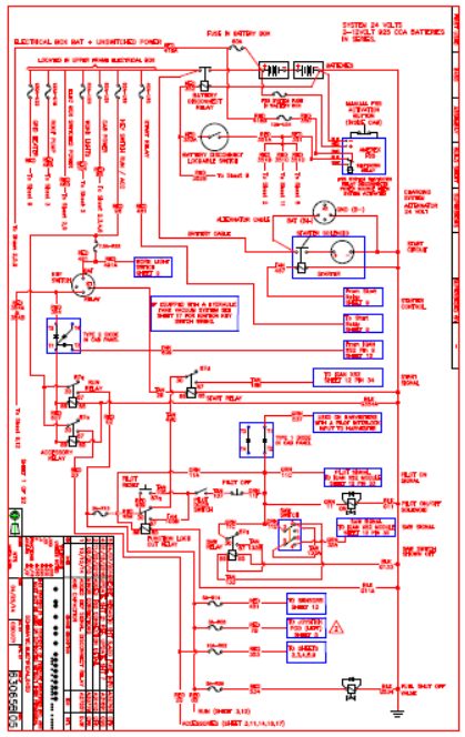 Tigercat L845D Feller Buncher Electrical Schematic Manual (84522501-84523000, 845x2501-845x2600)