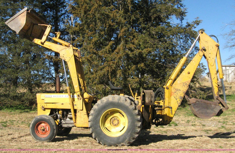 Massey Ferguson 54, 54S, 222 Backhoe Parts Catalog - PDF