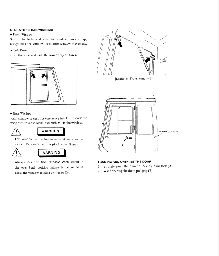 Kobelco MD300LC Hydraulic Excavator Operator Manual