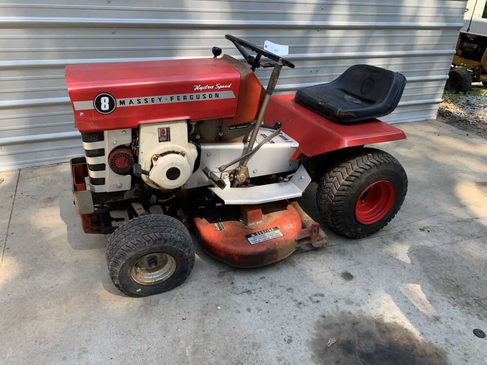 Massey Ferguson 832, 8 Riding Mower Parts Catalog - PDF