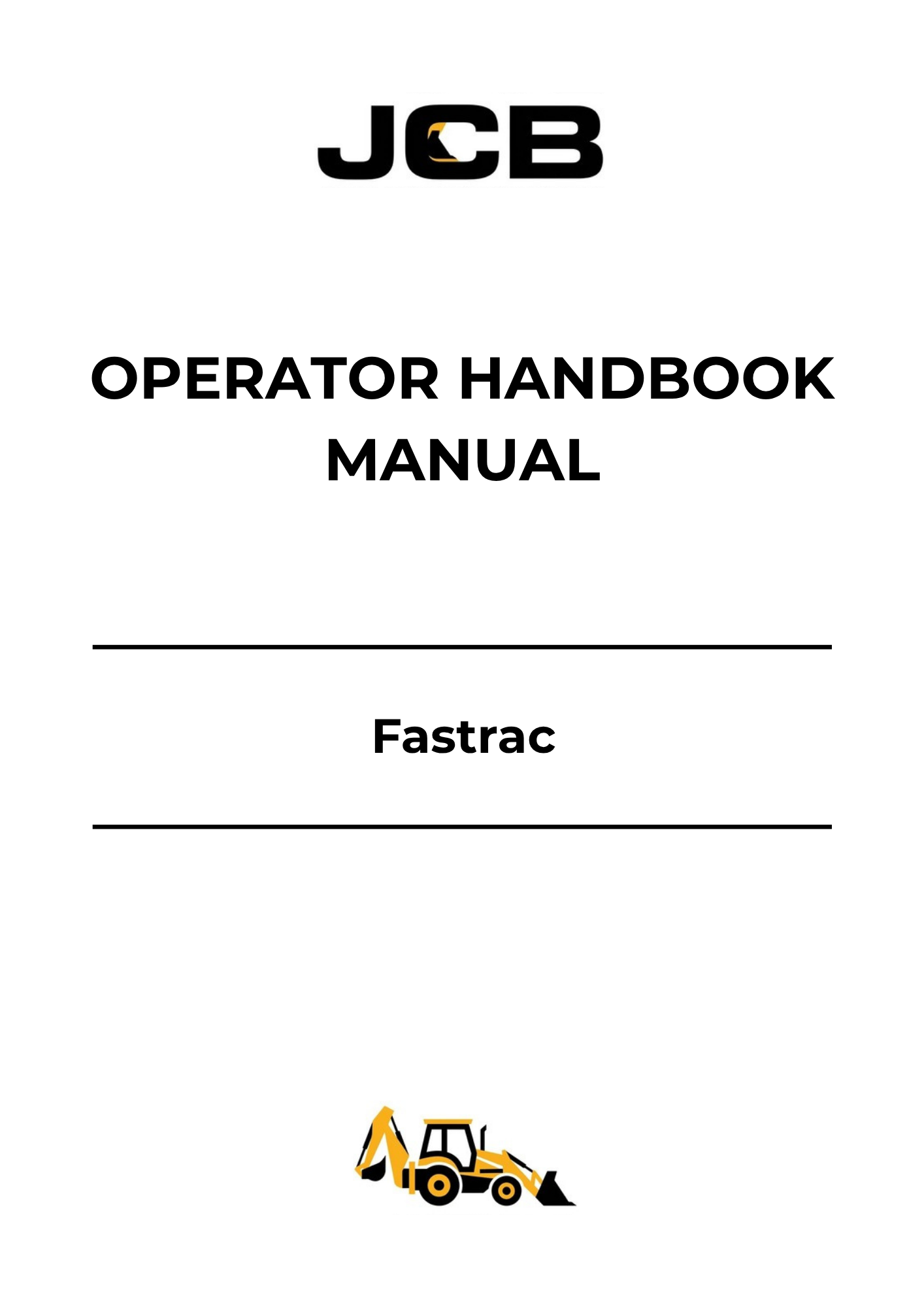 JCB ED Series Earthdrill Operator Manual 9831-4650 PDF Download