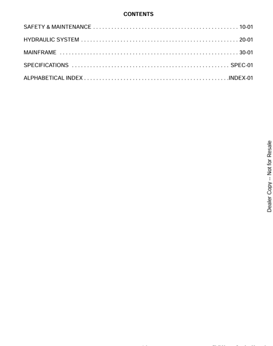 BOBCAT 30FM, 40FM, 40FMR FLAIL MOWER (6990524ENUS) SERVICE MANUAL PDF FILE