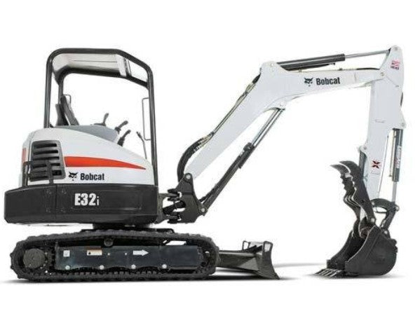 BOBCAT E32I COMPACT TRACTOR SERVICE REPAIR MANUAL - PFD FILE