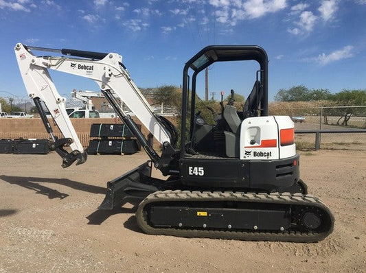 BOBCAT E45 COMPACT EXCAVATOR SERVICE REPAIR MANUAL - PFD FILE