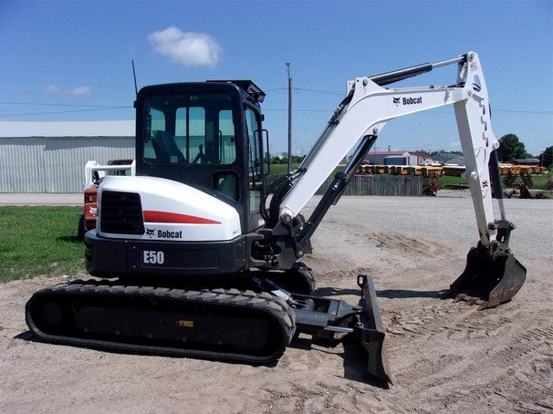 BOBCAT E50 COMPACT EXCAVATOR SERVICE REPAIR MANUAL - PFD FILE