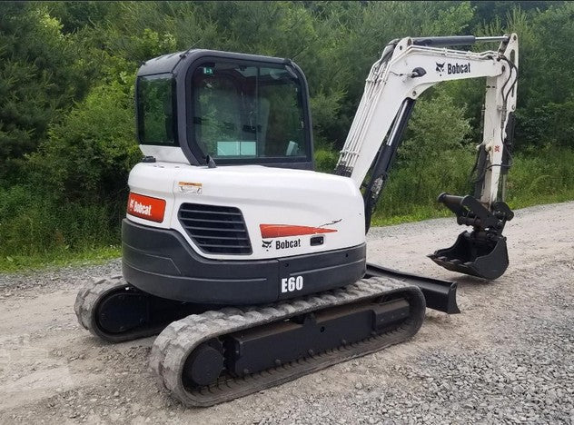 BOBCAT E55W, E60, E80 EXCAVATOR ELECTRONIC CONTROL SYSTEM SERVICE REPAIR MANUAL - PFD FILE