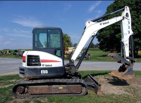 BOBCAT E55 COMPACT EXCAVATOR SERVICE REPAIR MANUAL - PFD FILE