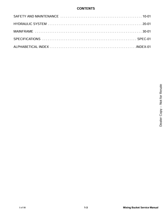 BOBCAT MB200SD, MB250SD, MB600L MIXING BUCKET (6987187) SERVICE MANUAL PDF DOWNLOAD