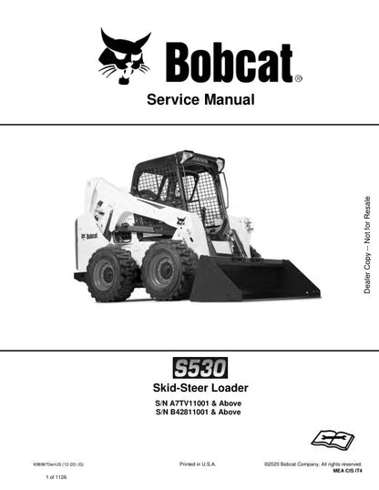 S530 A7TV11001 B42811001 & Up Service Information 6989670 - PDF